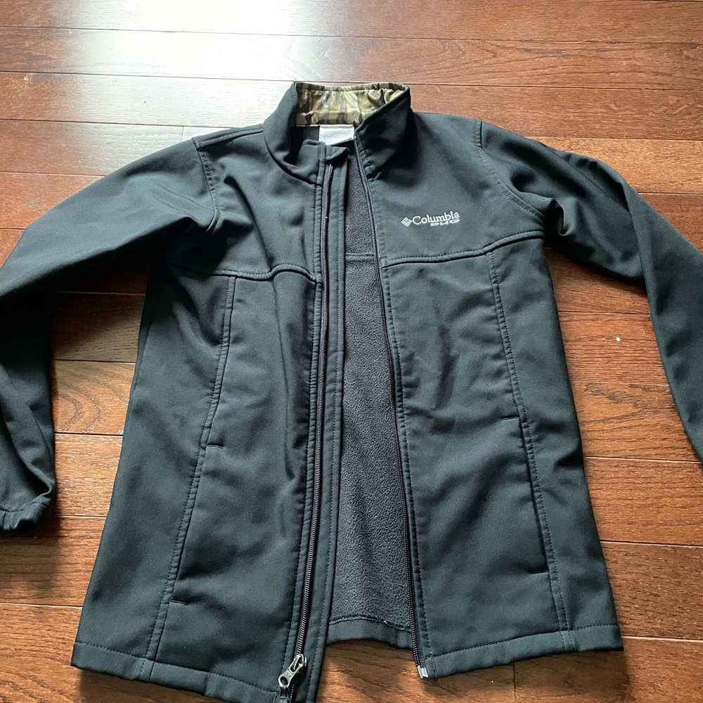Columbia Black Softshell Jacket